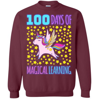 Children T-shirt Adorable 100th Day Of School Maroon
