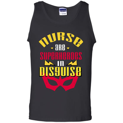 Nurse Are Superheroes In Disguise Movie Fan T-shirt Black