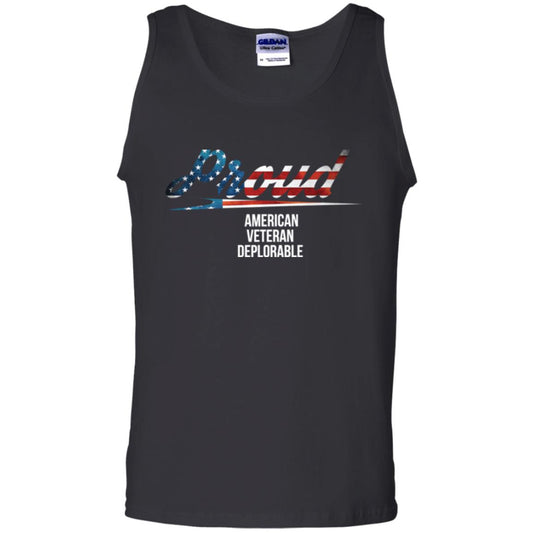 Veteran T-shirt Proud American Veteran Deplorable Black