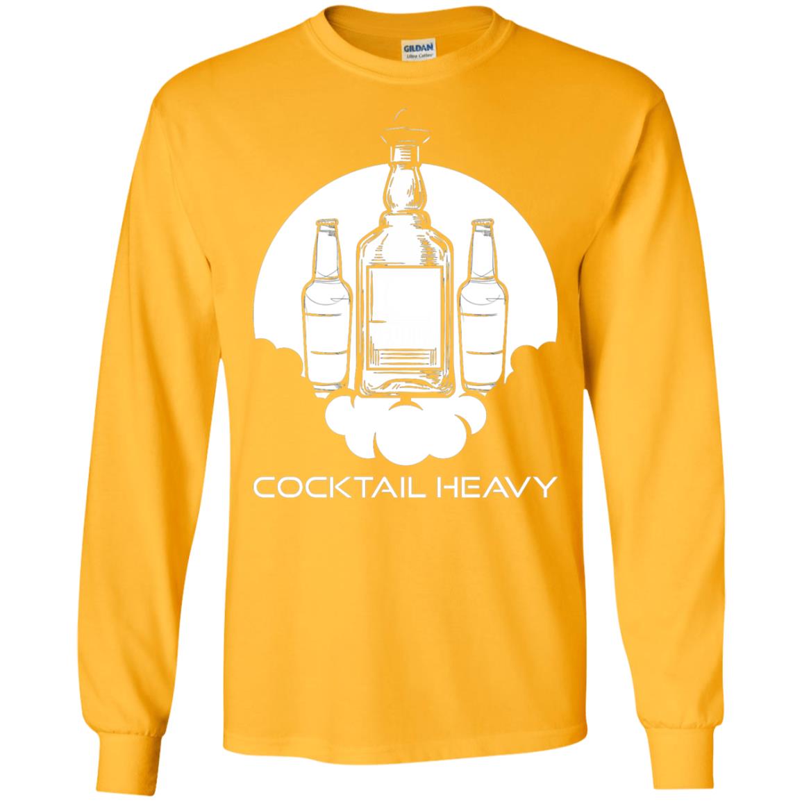 Cocktail Heavy T-shirt Gold