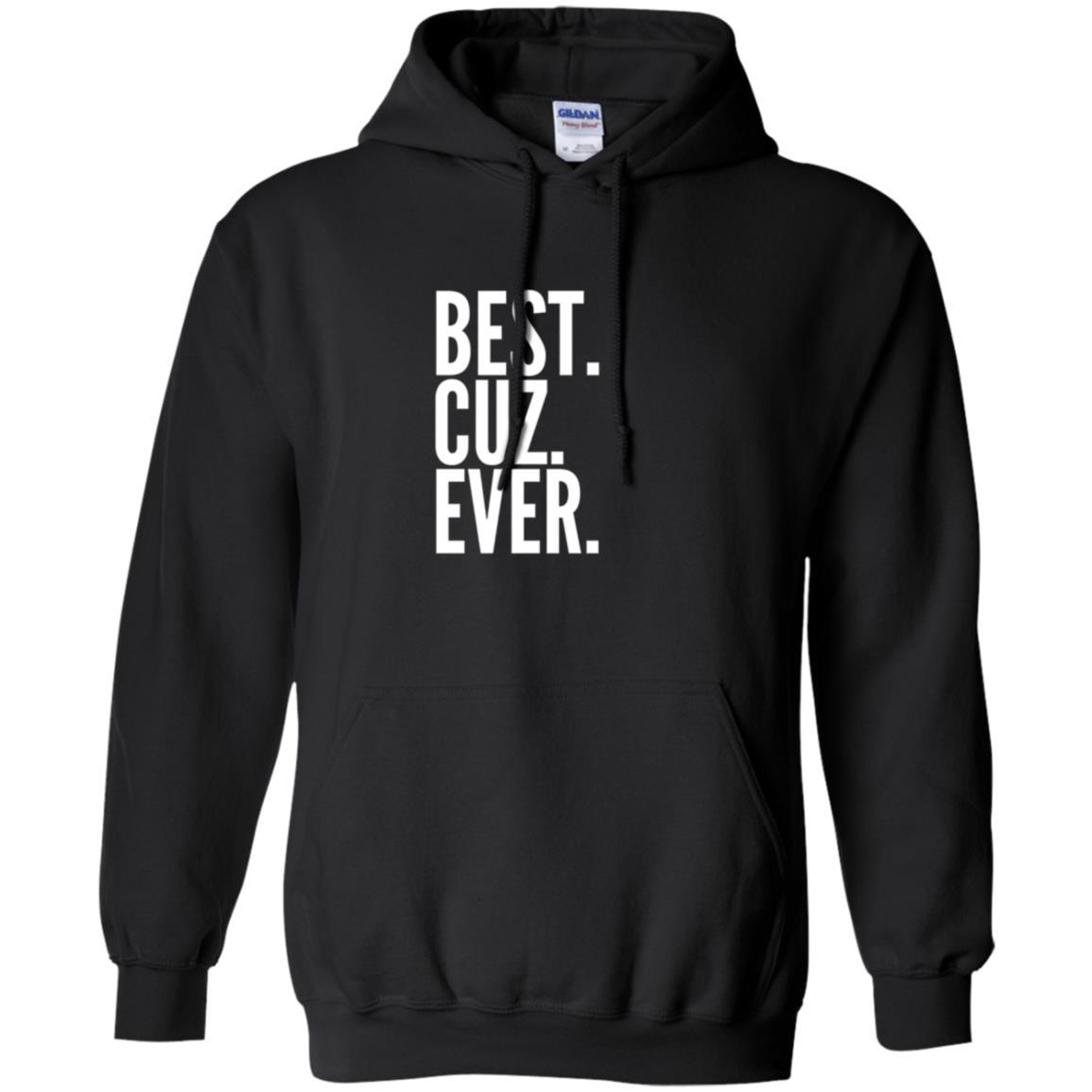 Family T-shirt Best Cuz Ever Black