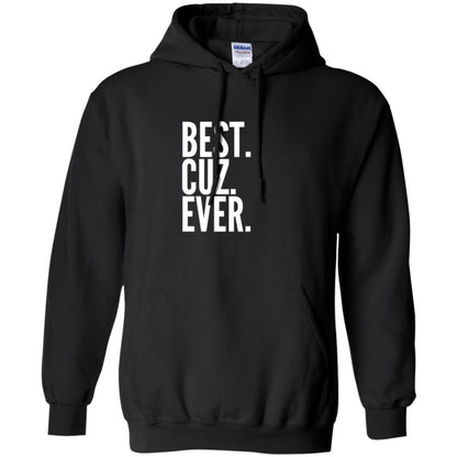 Family T-shirt Best Cuz Ever Black