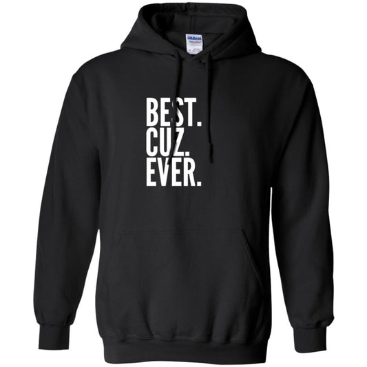 Family T-shirt Best Cuz Ever Black