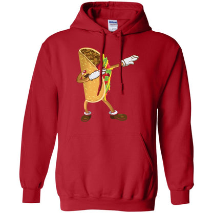 Dabbing Taco Shirt Funny Cinco De Mayo 2018 Red