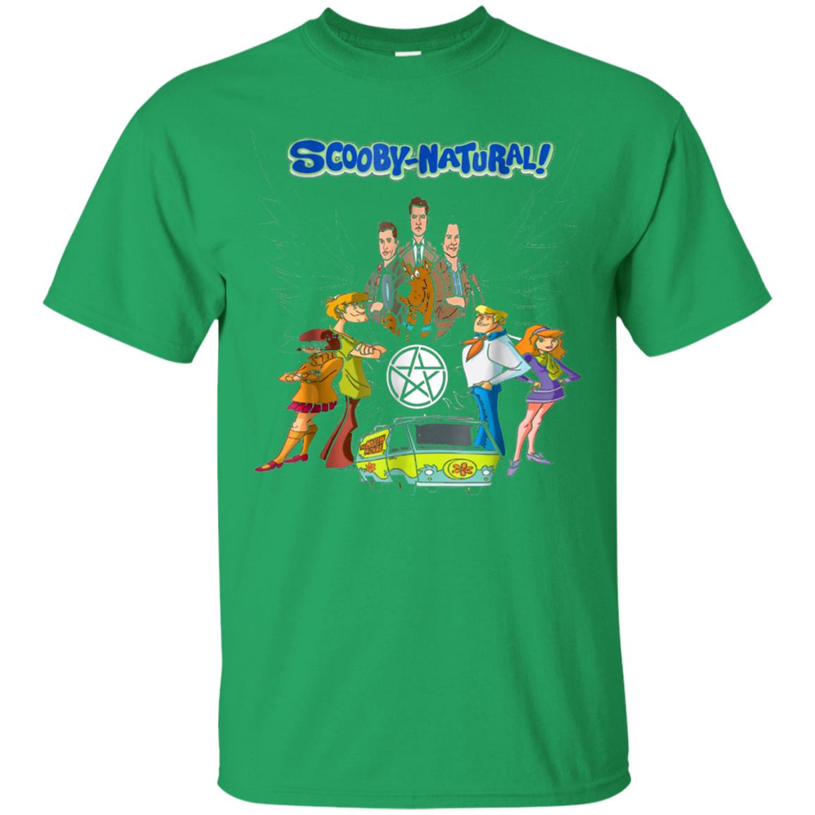 Scooby Natural Mystery Team Cartoon Shirt Irish Green