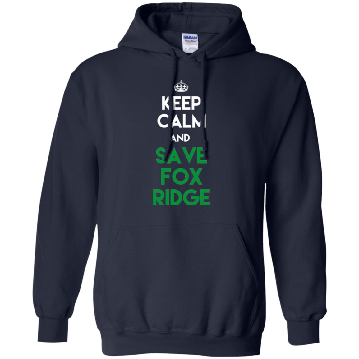 Elementary T-shirt Keep Calm And Save Fox Ridge T-shirt Navy