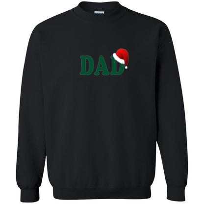 Christmas T-shirt Dad Santa Black