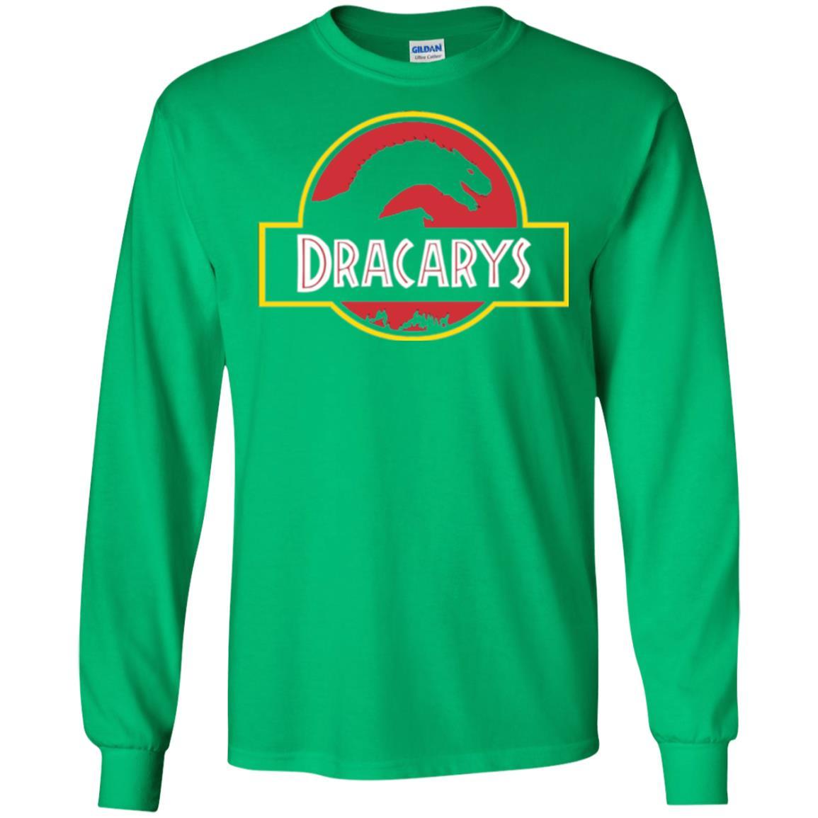 Dinosaur T-shirt Dracarys Dragon Parody Irish Green