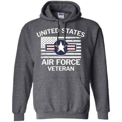 United States Air Force Veteran T-shirt Dark Heather