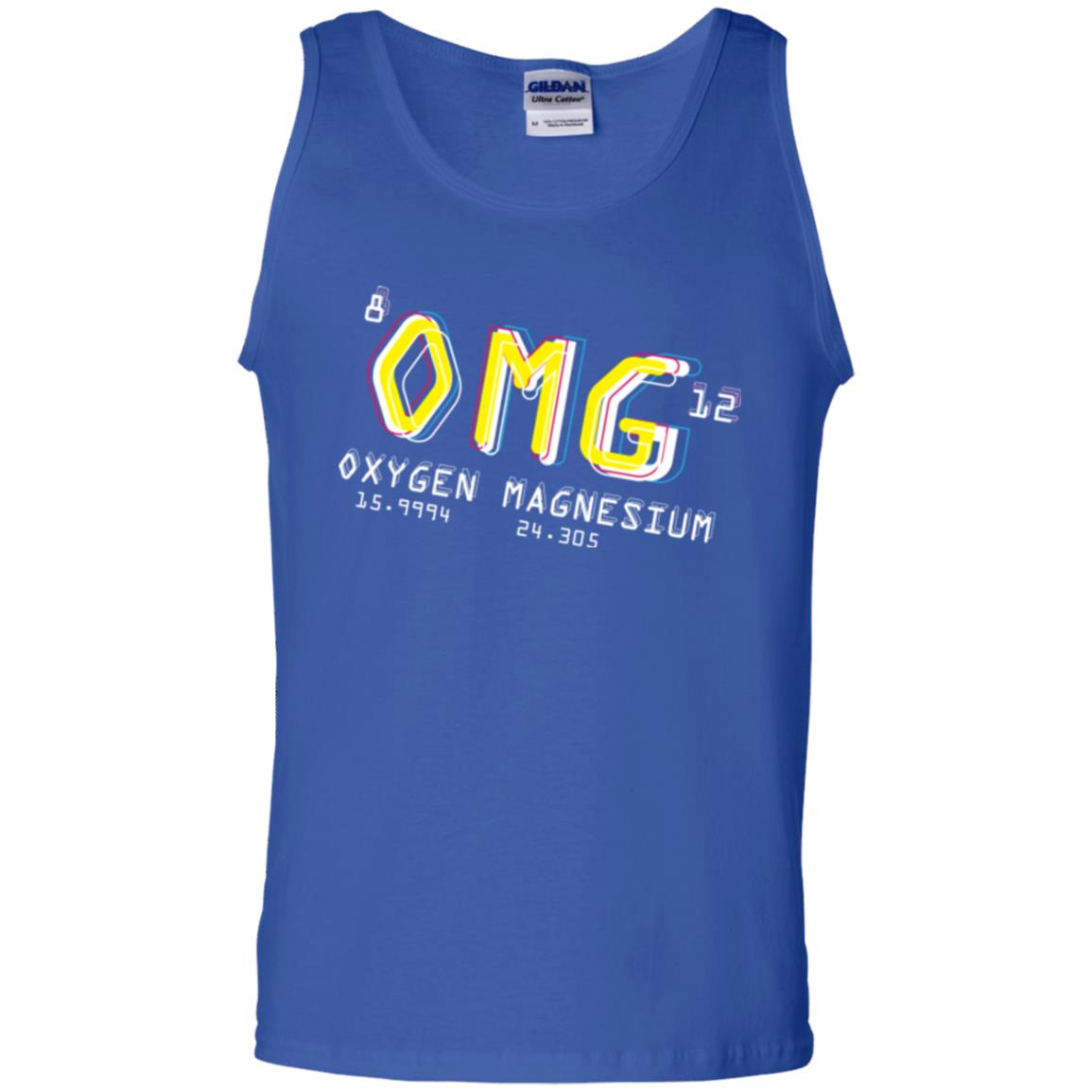 Funny Science Class T-shirt Omg Oxygen Magnesium Royal