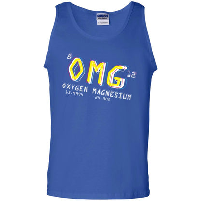Funny Science Class T-shirt Omg Oxygen Magnesium Royal