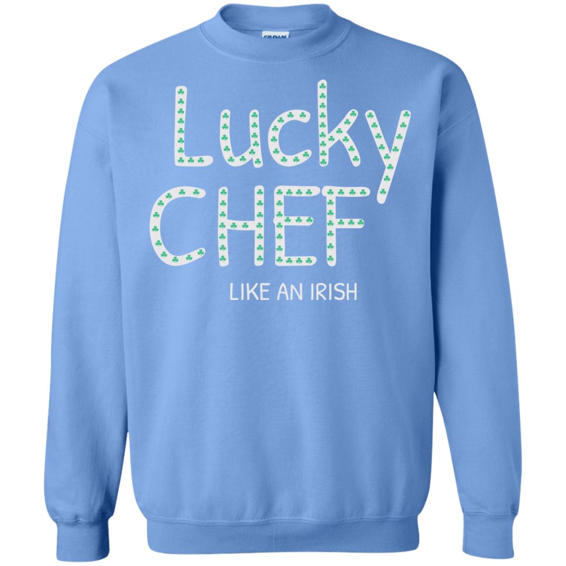 Lucky Chef Like An Irish Shamrock Saint Patrick's Day T-shirt Carolina Blue