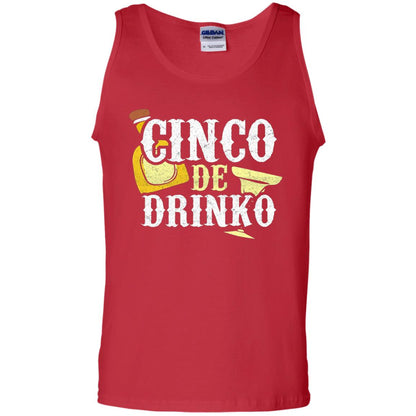 Cinco De Mayo Drinko Celebration T-shirt Red