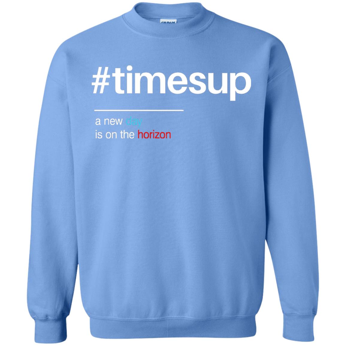 Women_s Right T-shirt Hash Tag Times Up Carolina Blue