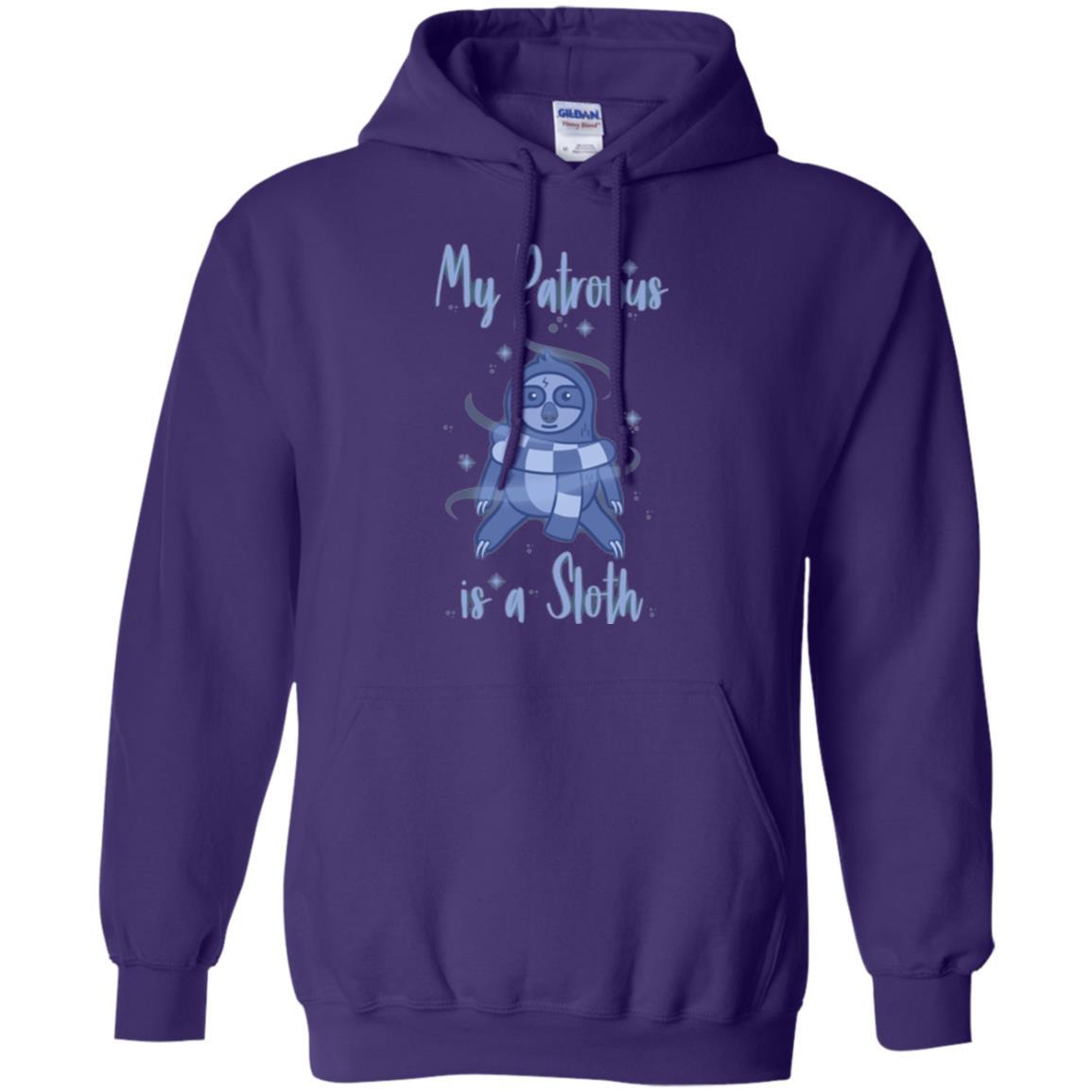 Film T-shirt My Patronus Is A Sloth T-shirt Purple