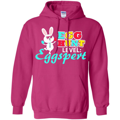 Egg Hunt Level Eggspert Easter Holiday T-shirt Heliconia