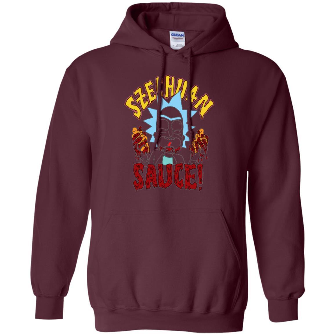 Film T-shirt Szechuan Sauce T-shirt Maroon