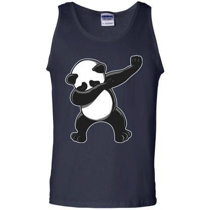 Funny Panda Dab T-shirt Cute Dabbing Panda Navy