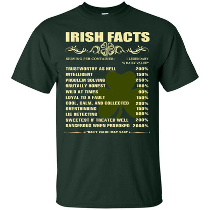 Irish Facts Intelligent Problem Solving Shirt Forest