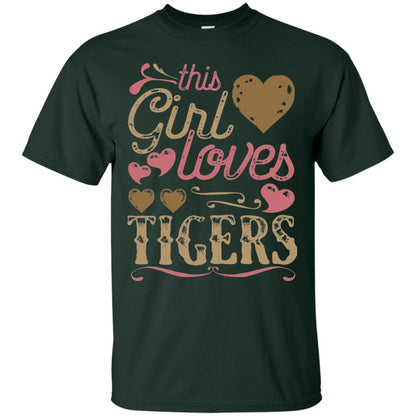 Tigers Shirt This Girls Love Tiger Forest