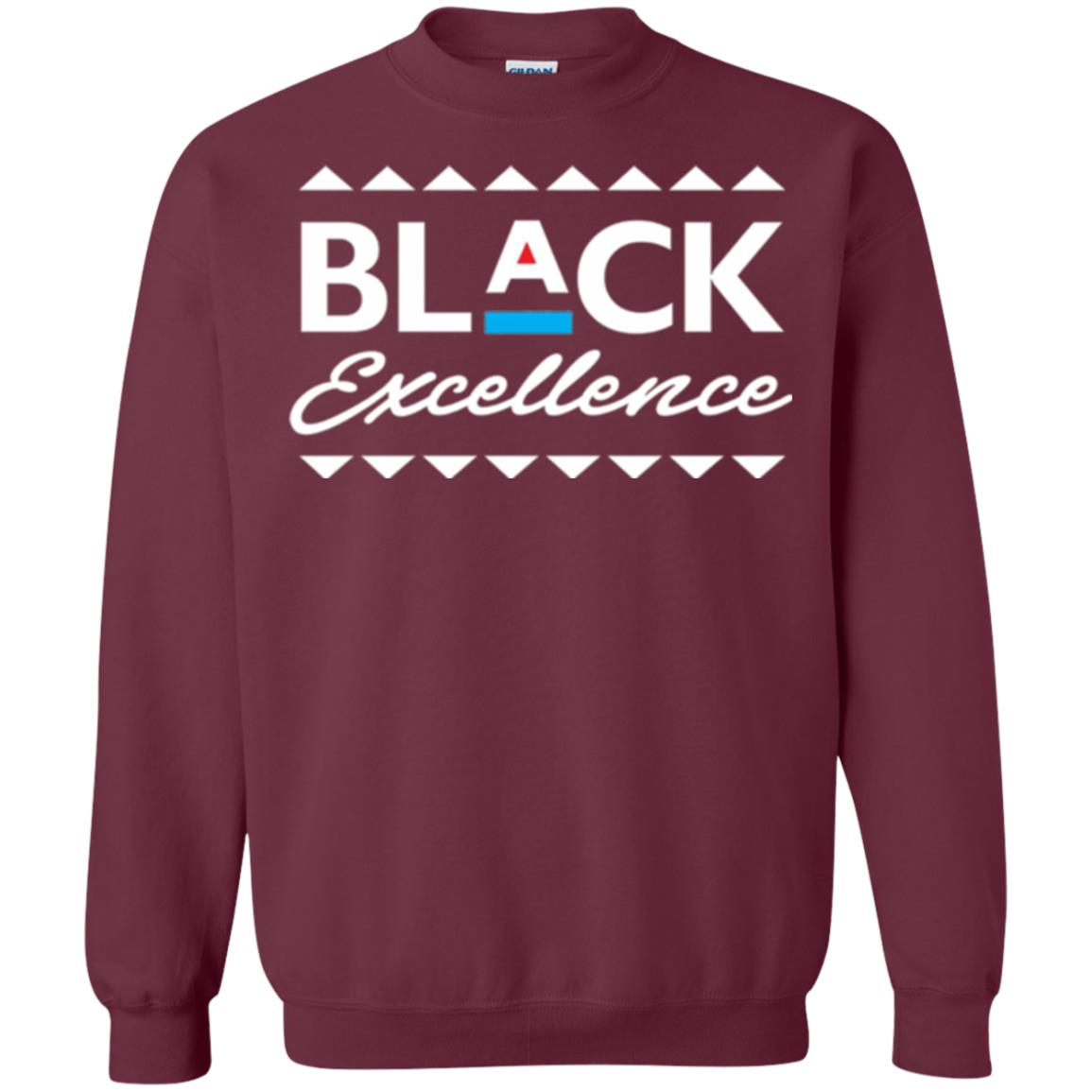 Black Excellence T-shirt Celebrating Black Pride Maroon
