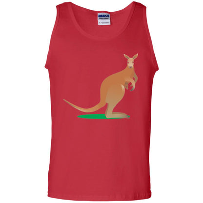 Mom Baby Kangaroo In Pouch Joey T-shirt Red