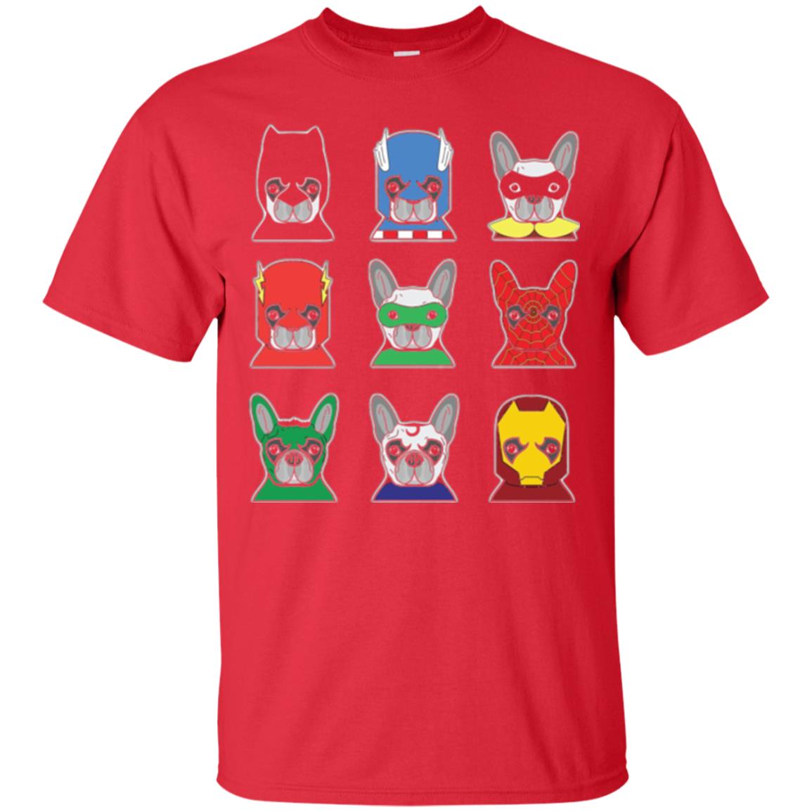 Dog Lover T Shirt Bulldog Bulldogs Heroes Red