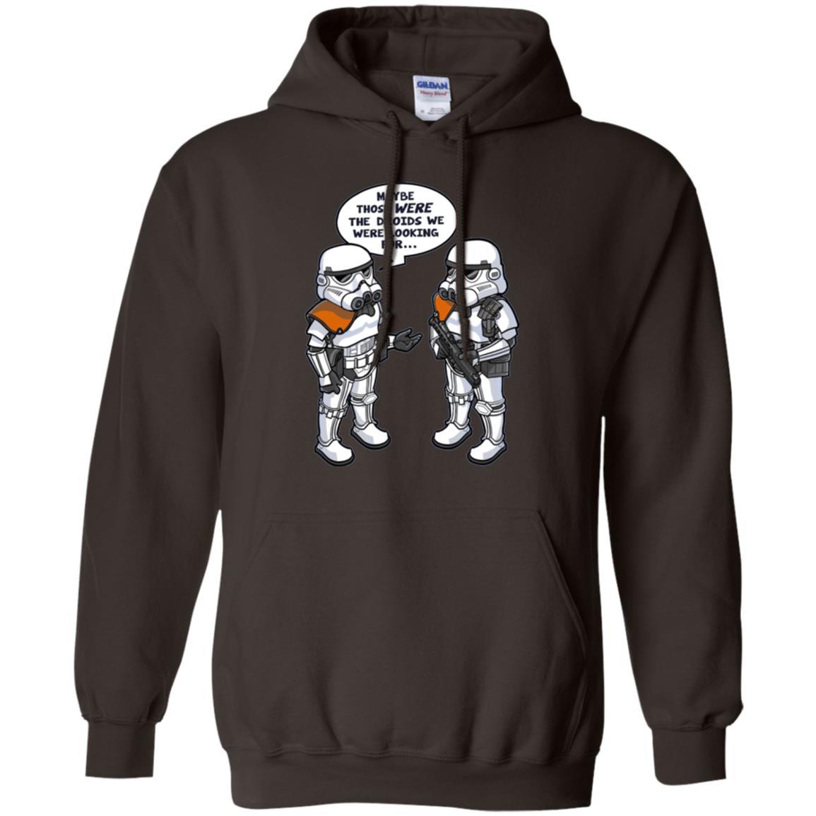 Film T-shirt Wrong Droids Comic Graphic Dark Chocolate