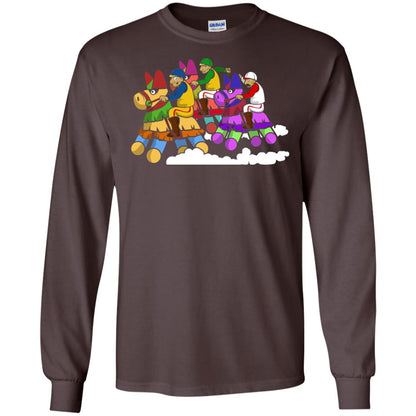 Derby Party Pinata Jockeys Cinco De Mayo Horse Race Shirt Dark Chocolate