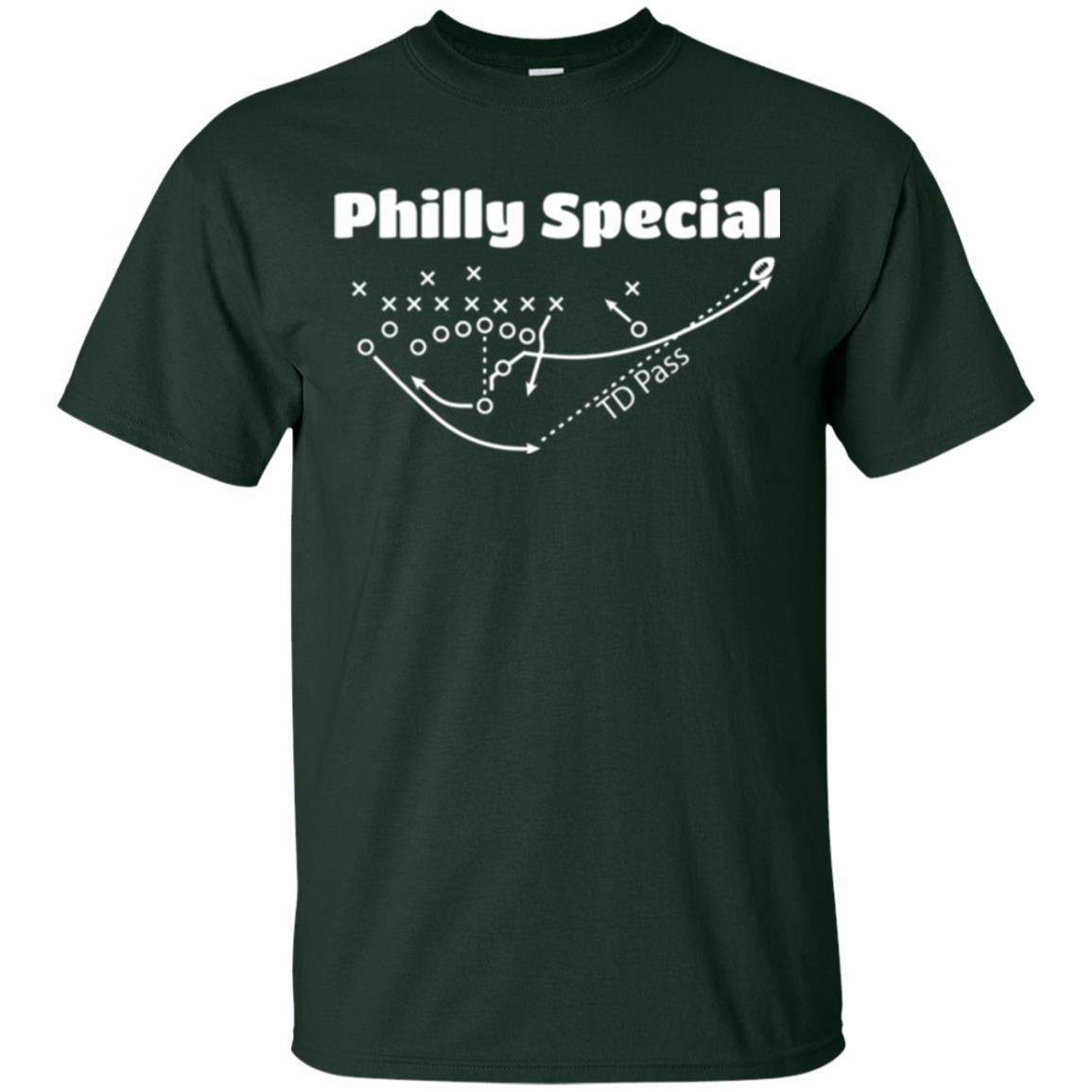 Philly Special Football Lover T-shirt Forest