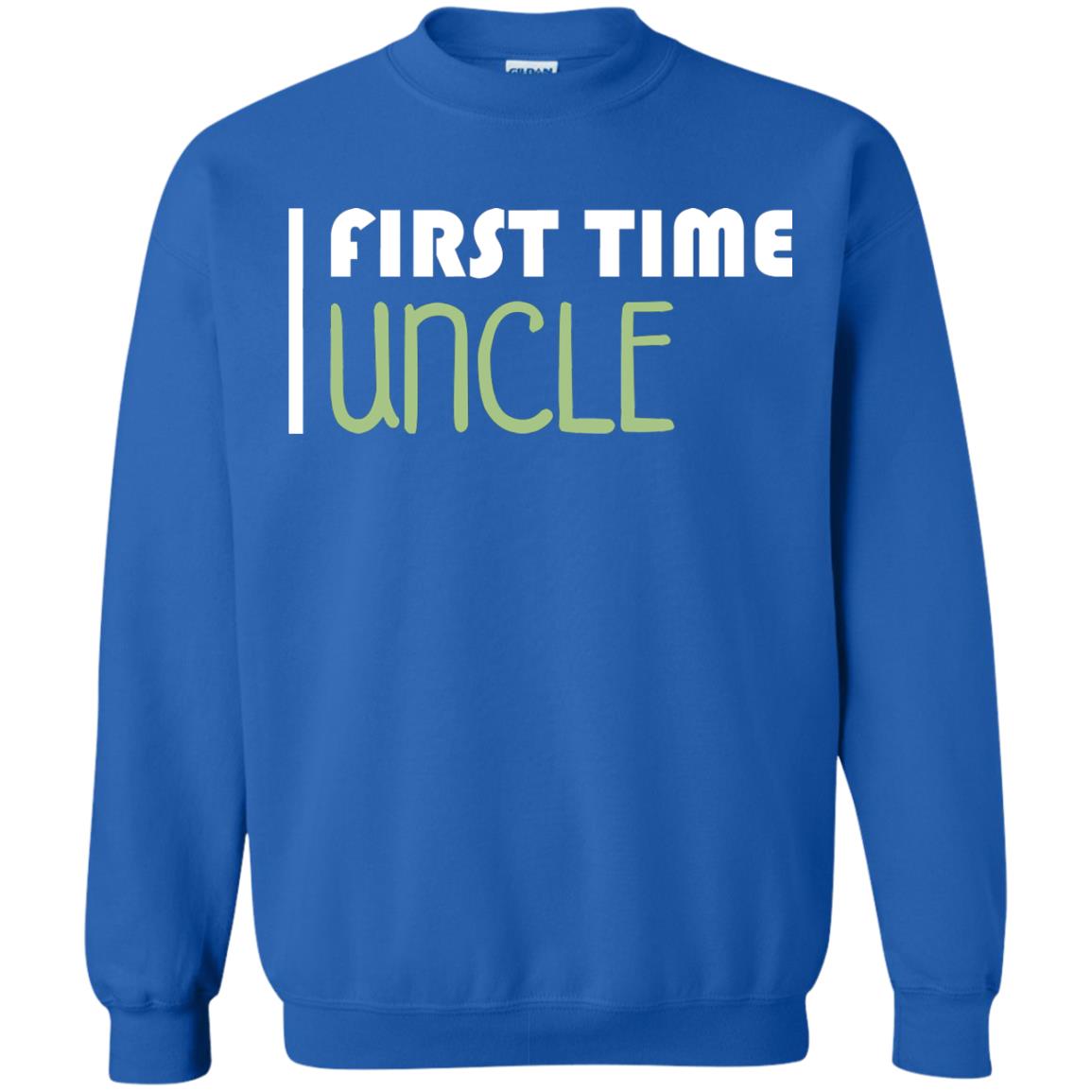 First Time Uncle New Uncle Shirt Royal