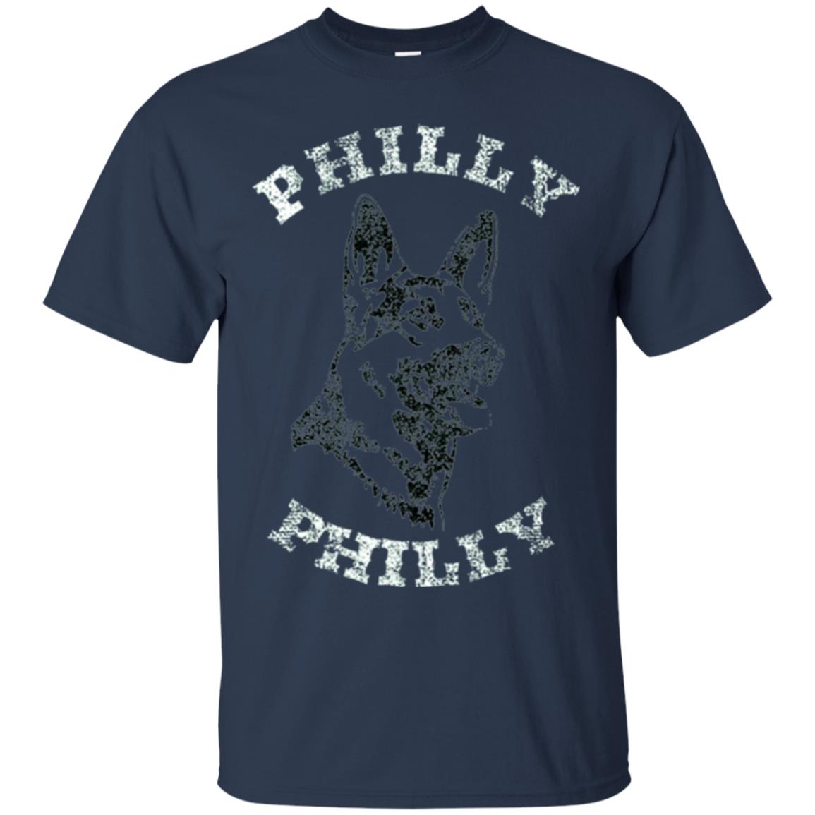 Dog Lover T-shirt Philly Philly Football Underdog Fan Navy