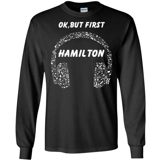 An American Musical Ok, But First Hamilton Ear Phones Black
