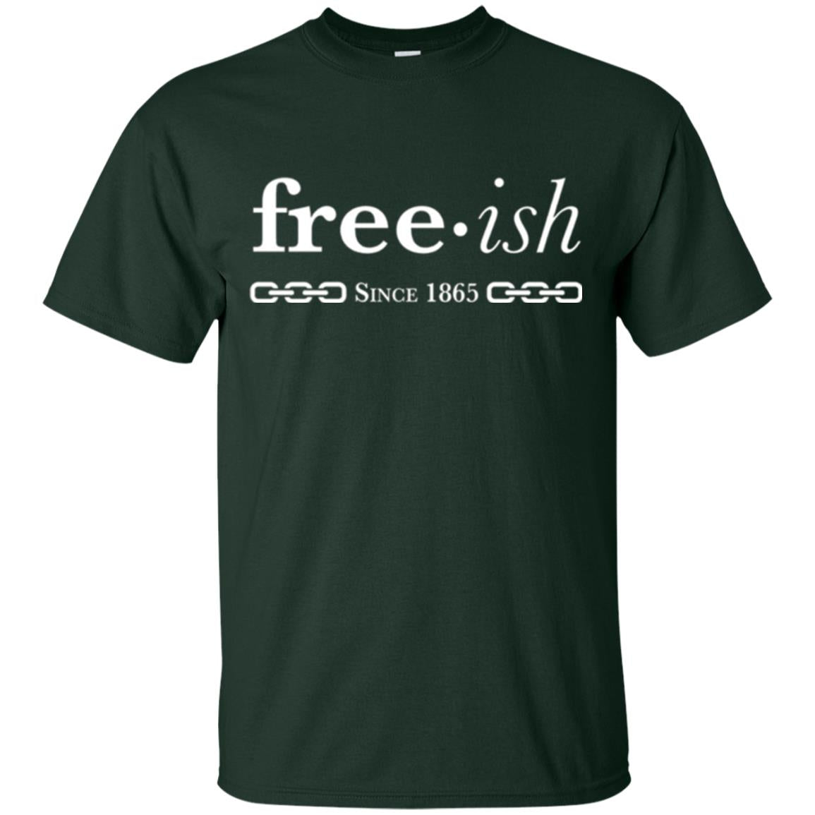 Free-ish Since 1865 Black Pride T-shirt Forest