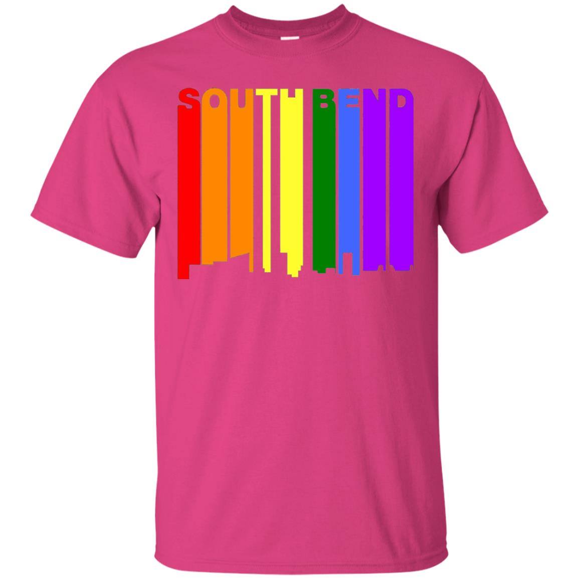 Lgbt T-shirt South Bend Indiana Heliconia
