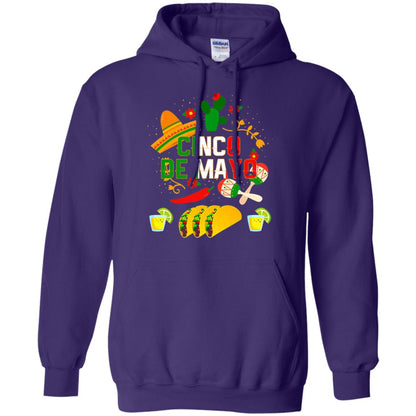 Fiesta Cinco De Mayo T-shirt Cinco De Mayo Purple
