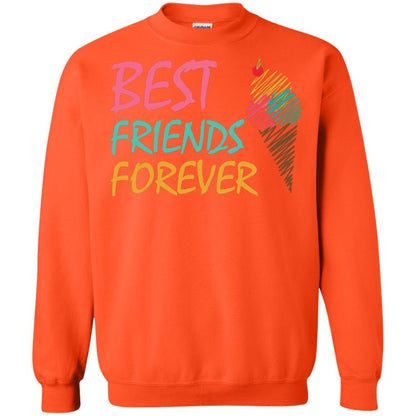 Best Friends Forever Ice Cream Lover T-shirt Orange