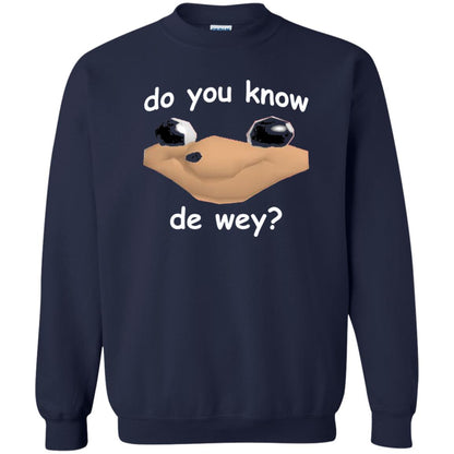 Ugandan Meme T-shirt Do You Know De Way Navy