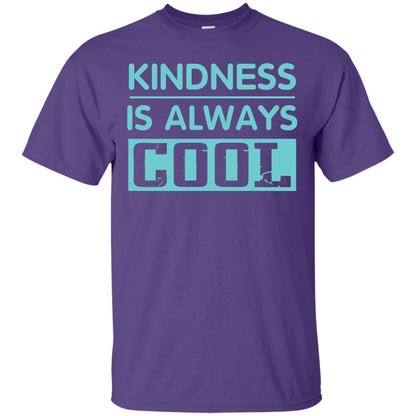 Kindness Is Always Cool Anti Bullying T-shirt Purple