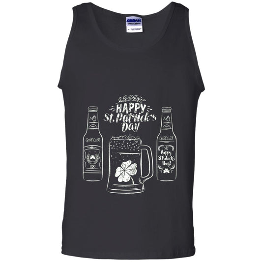 Happy St. Patrick_s Day Drinking Beer St Patrick_s Day T-shirt Black
