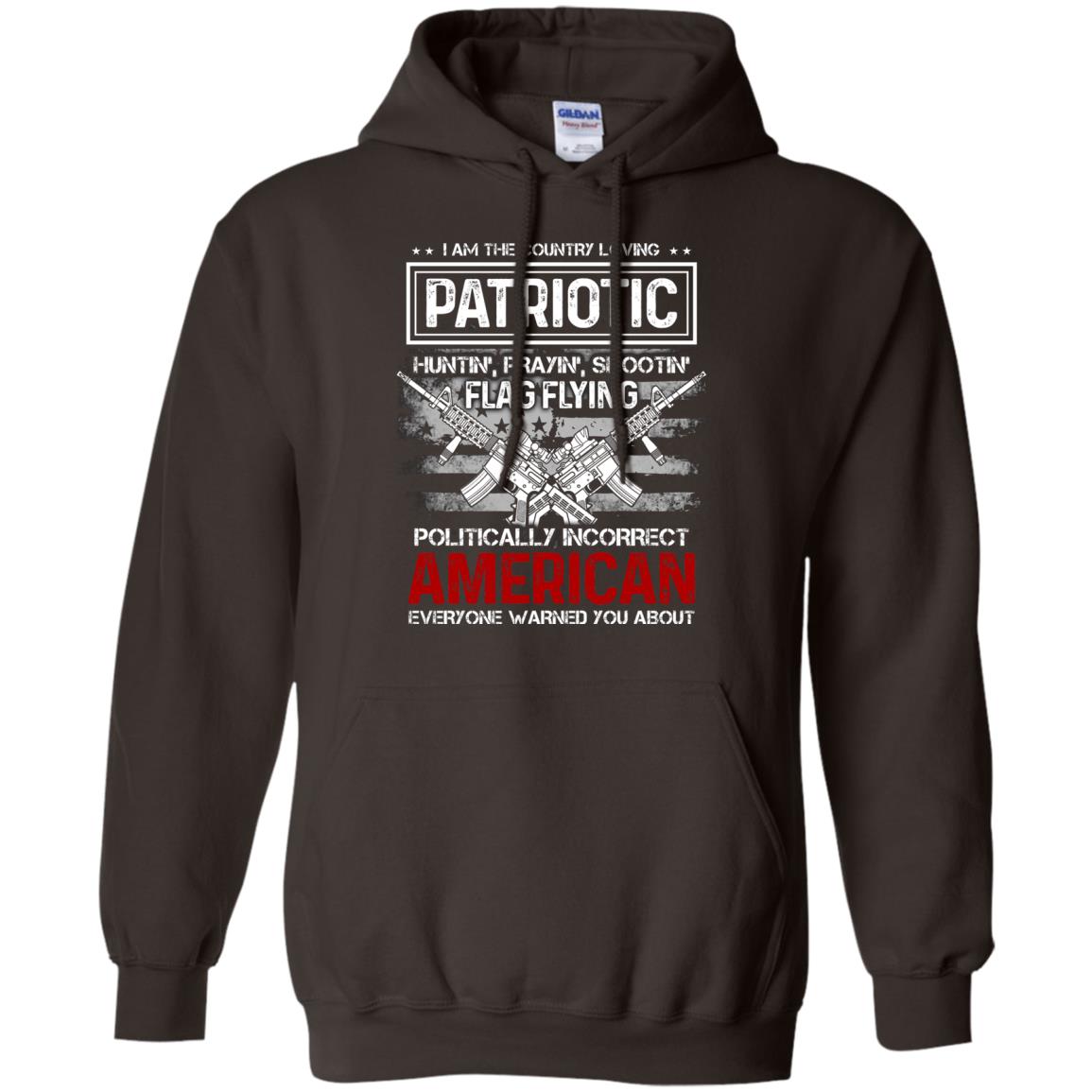 Politically Incorrect American Everyone Warned You About Military Shirt Dark Chocolate