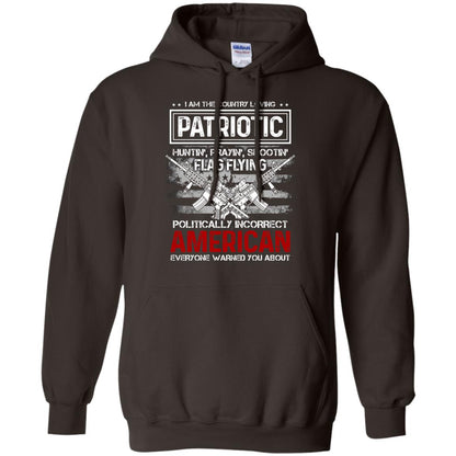 Politically Incorrect American Everyone Warned You About Military Shirt Dark Chocolate