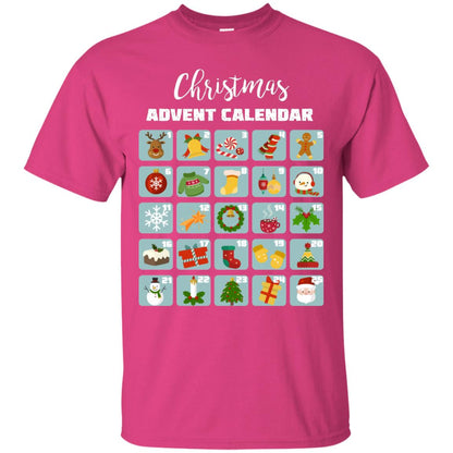 Christmas Calendar December 2018 Gift Shirt Heliconia