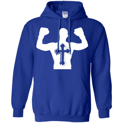 Christian Gym Exercise Workout T-shirt Royal