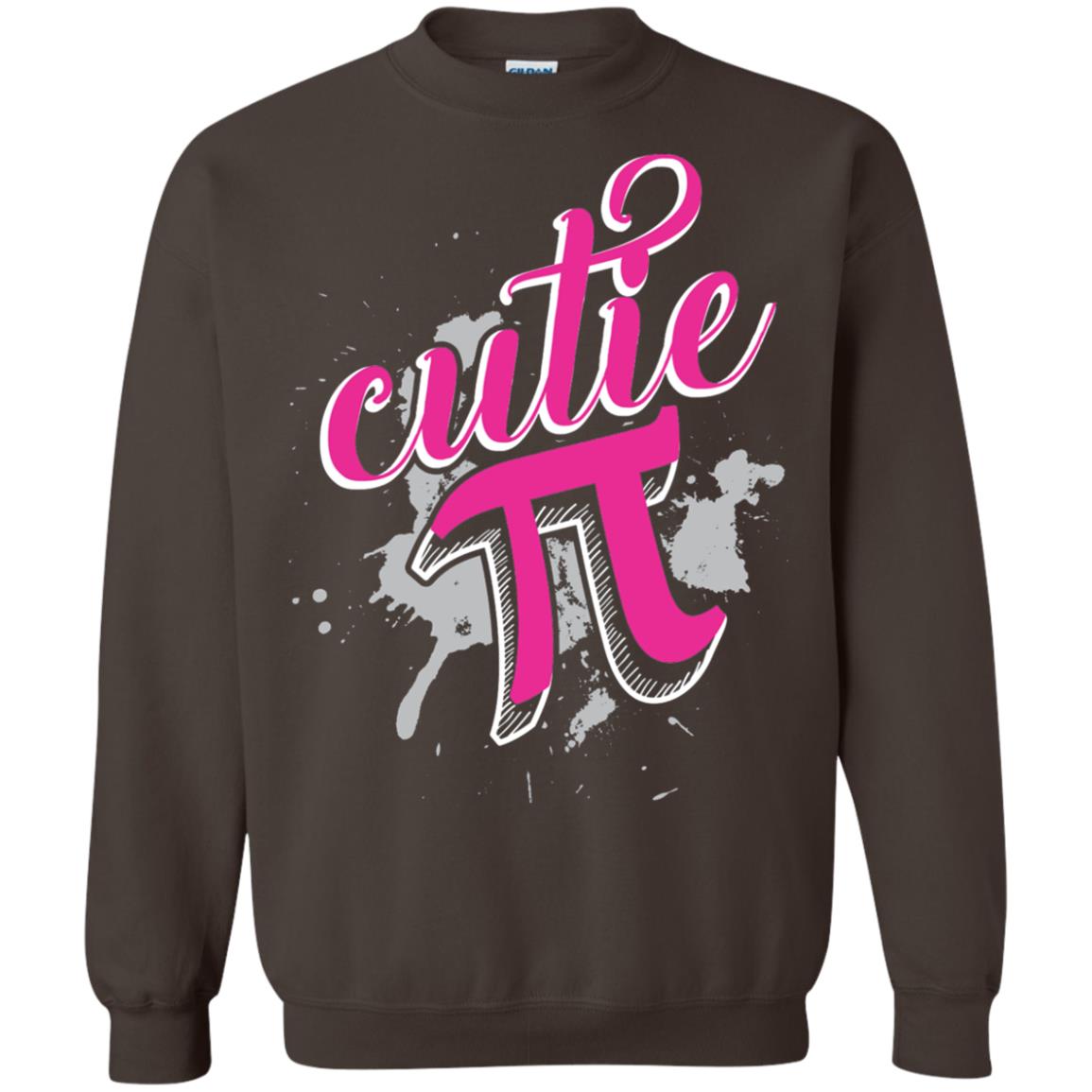 Cutie Pi Funny Math 3.14 Happy Pi Day T-shirt Dark Chocolate