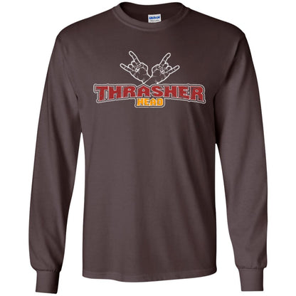 Thrasher Head T-shirt Dark Chocolate