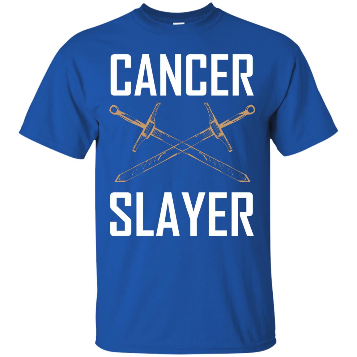 Cancer Slayer Cancer Survivor Shirt Royal