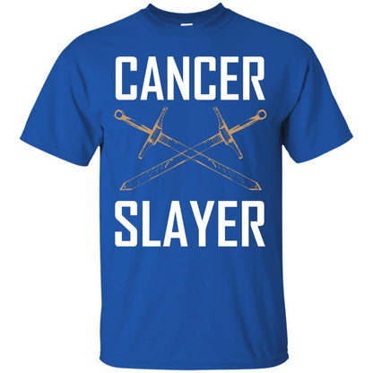 Cancer Slayer Cancer Survivor Shirt Royal