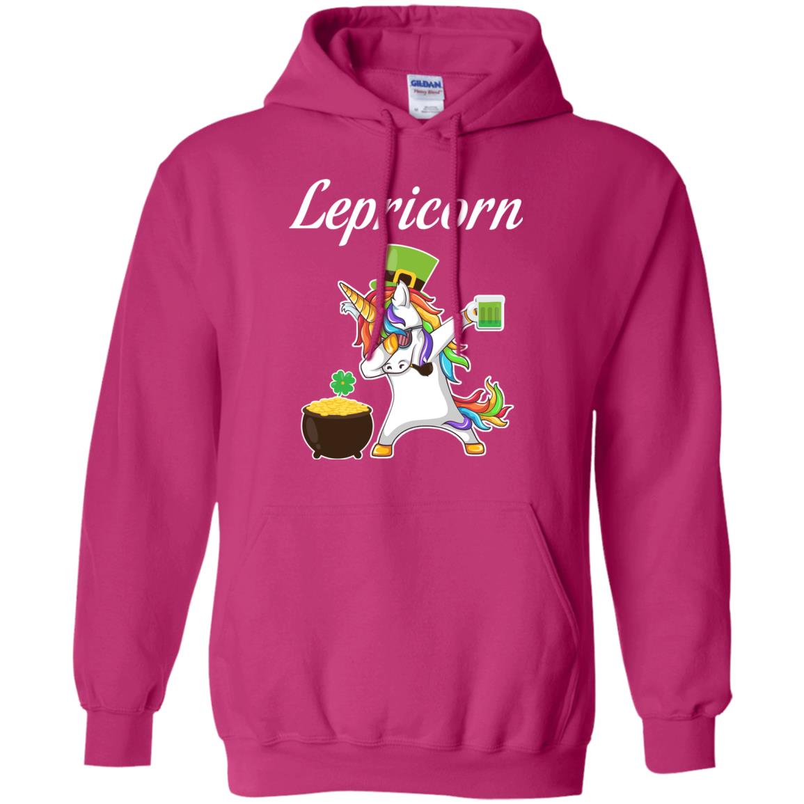 Lepricorn Saint Patrick's Day T-shirt Heliconia