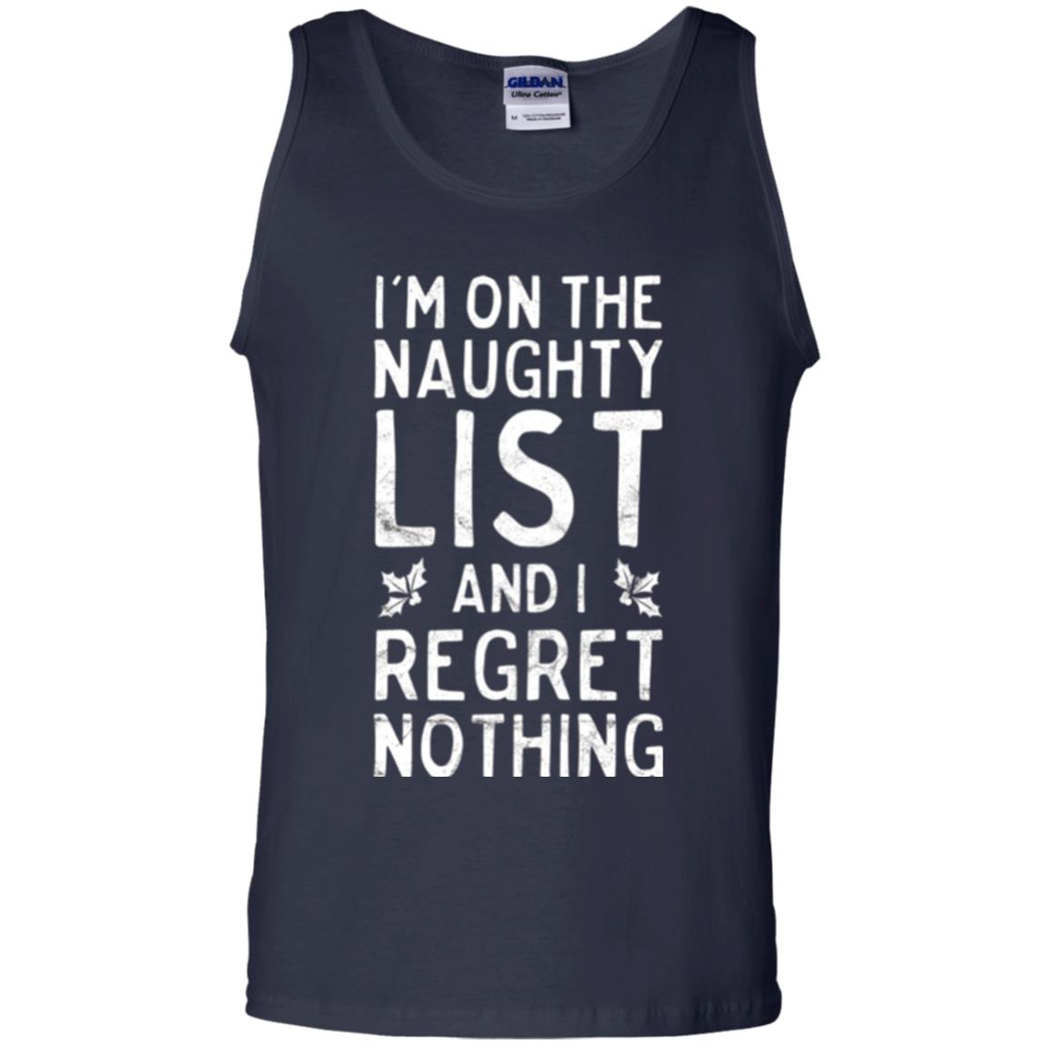 Christmas T-shirt I_m On The Naughty List Navy